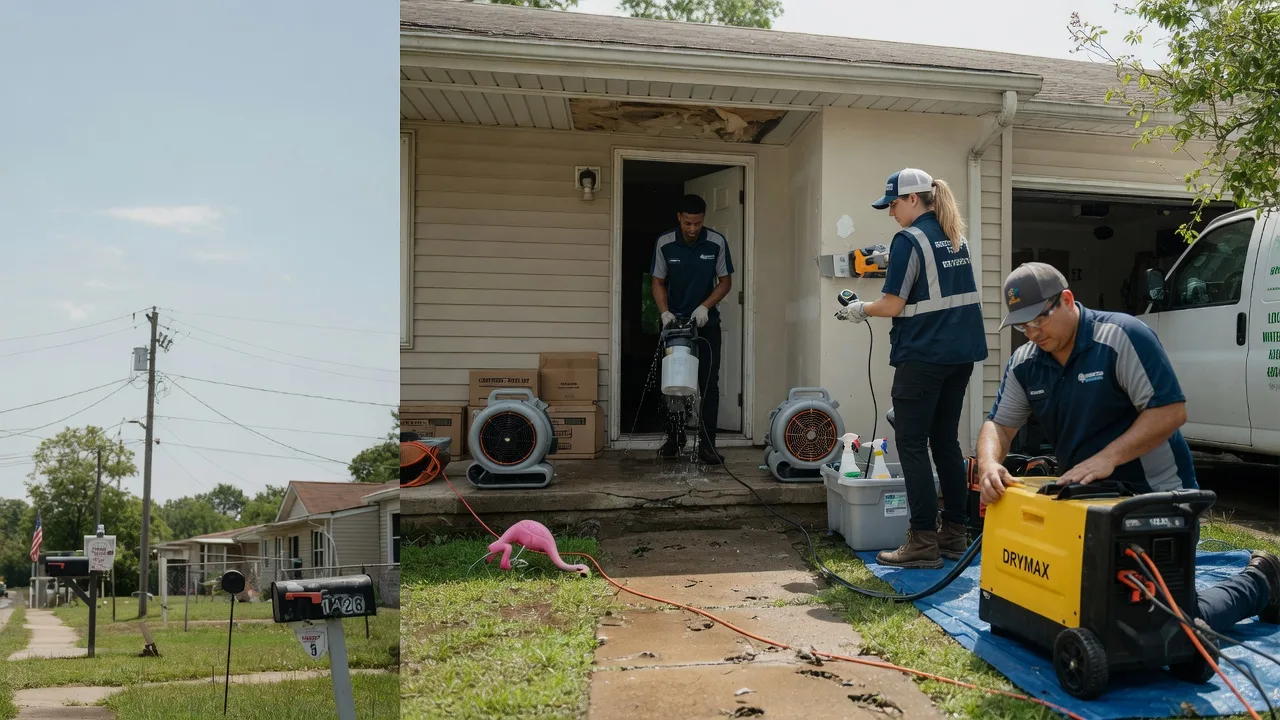 Storm Damage Water Removal in Bevinsville, KY near me